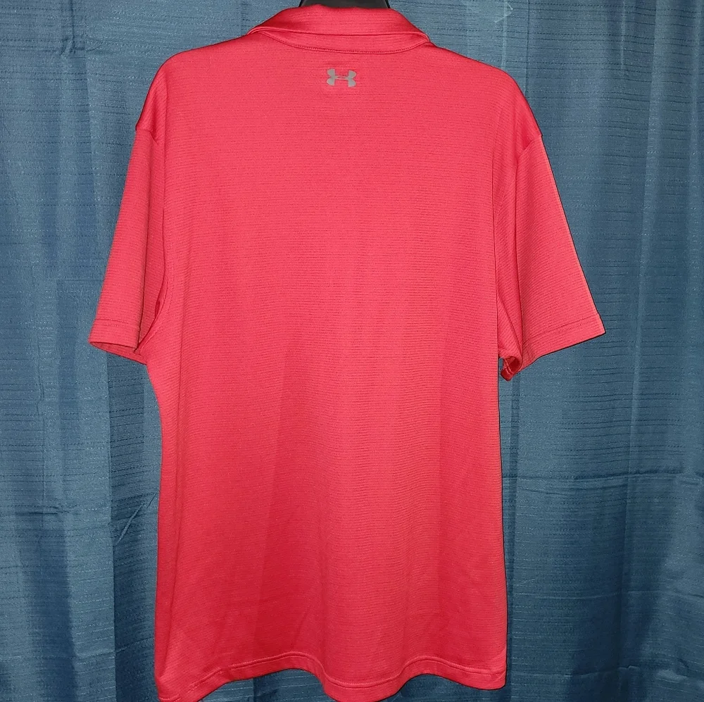 Under Armour Red Polo Shirt - Picture 4 of 5